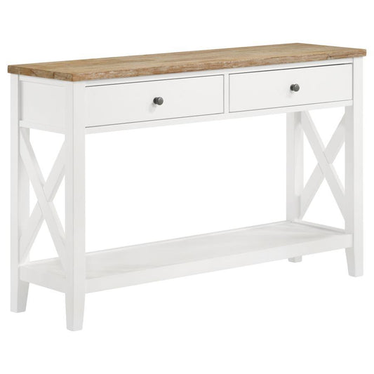 Sofa Table - White - Wood