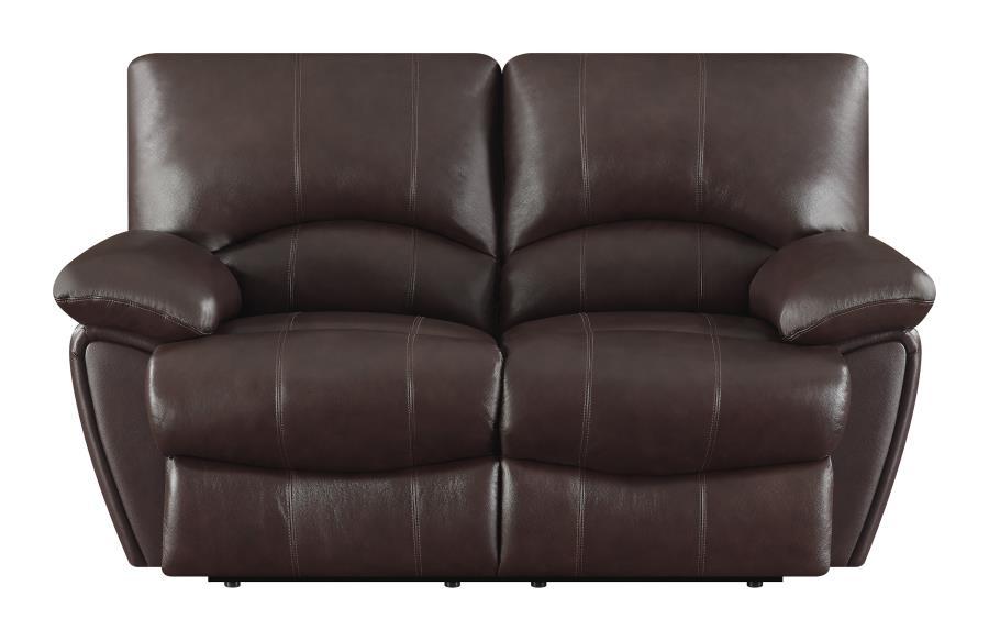 Clifford - Pillow Top Arm Motion Loveseat - Brown