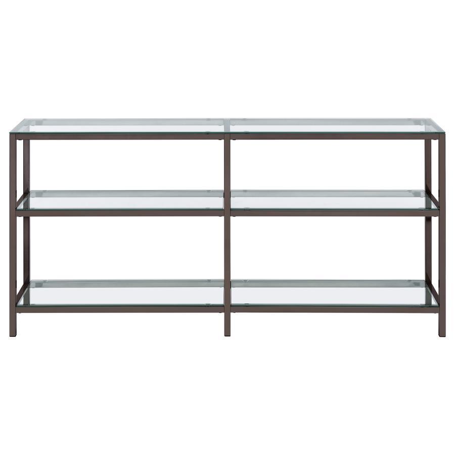 Kate - 2-tier Bookcase - Gray