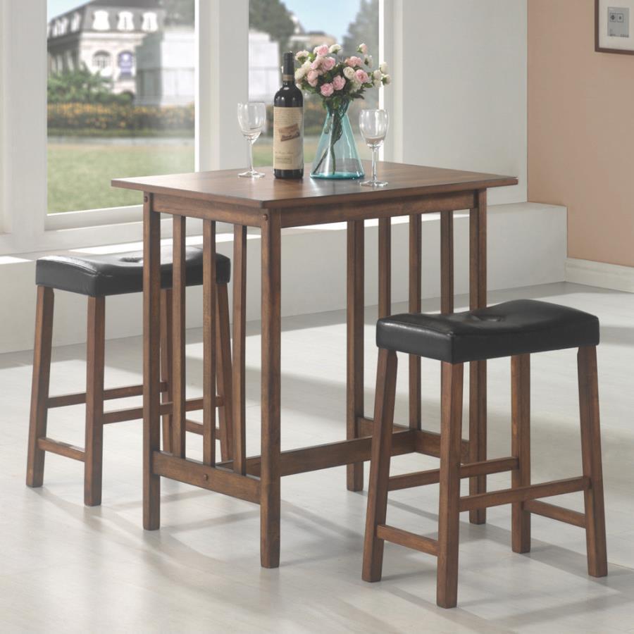 Oleander - 3 Piece Dining Room Set - Black