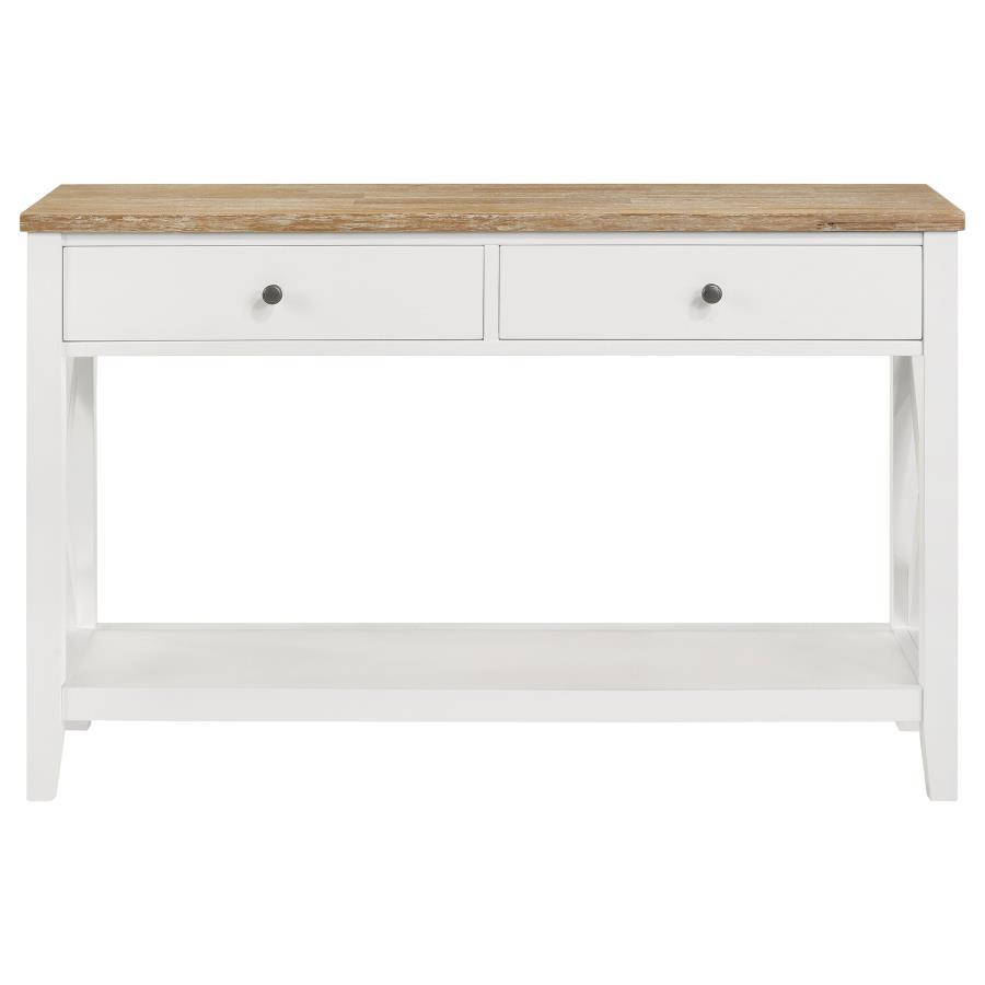 Sofa Table - White - Wood