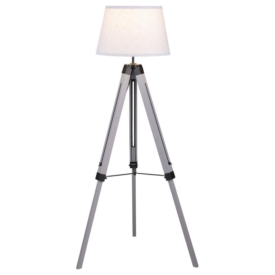 Floor Lamp Three Leg - Dark Gray