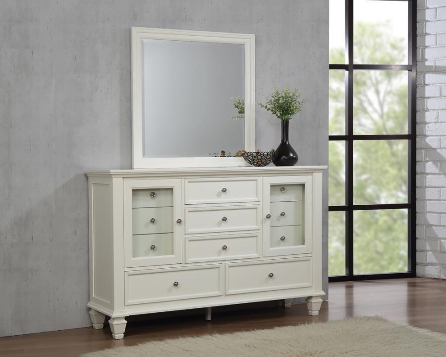 Sandy Beach - Vertical Dresser Mirror