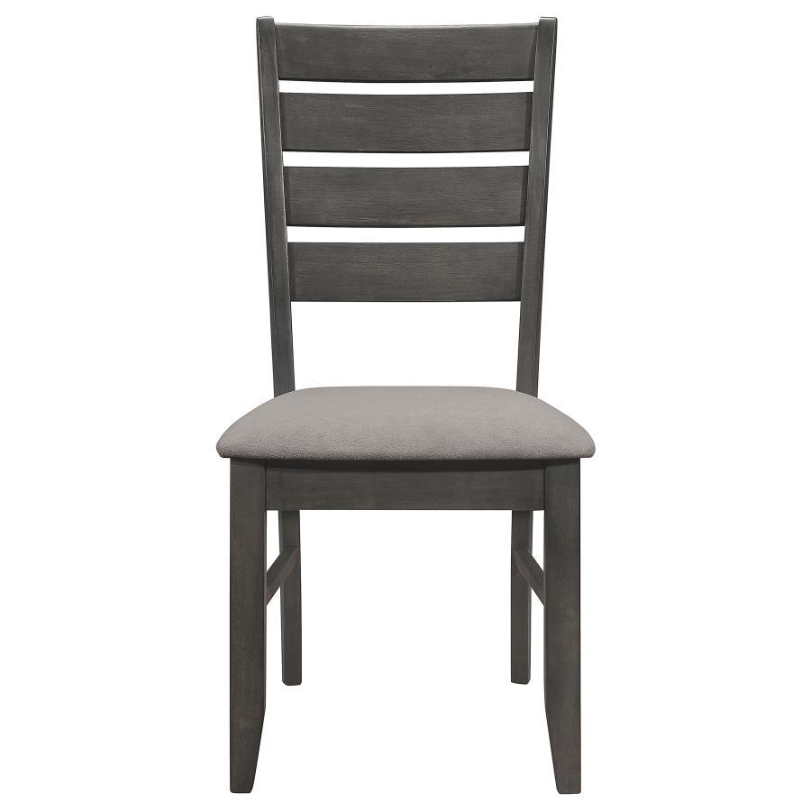 Dalila - Side Chair (Set of 2) - Dark Gray