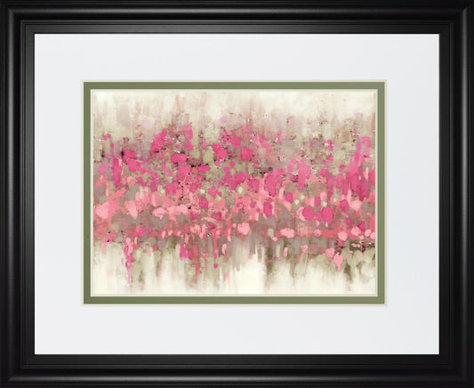 Crossing Abstract I By DanMeneely 34x40 - Pink