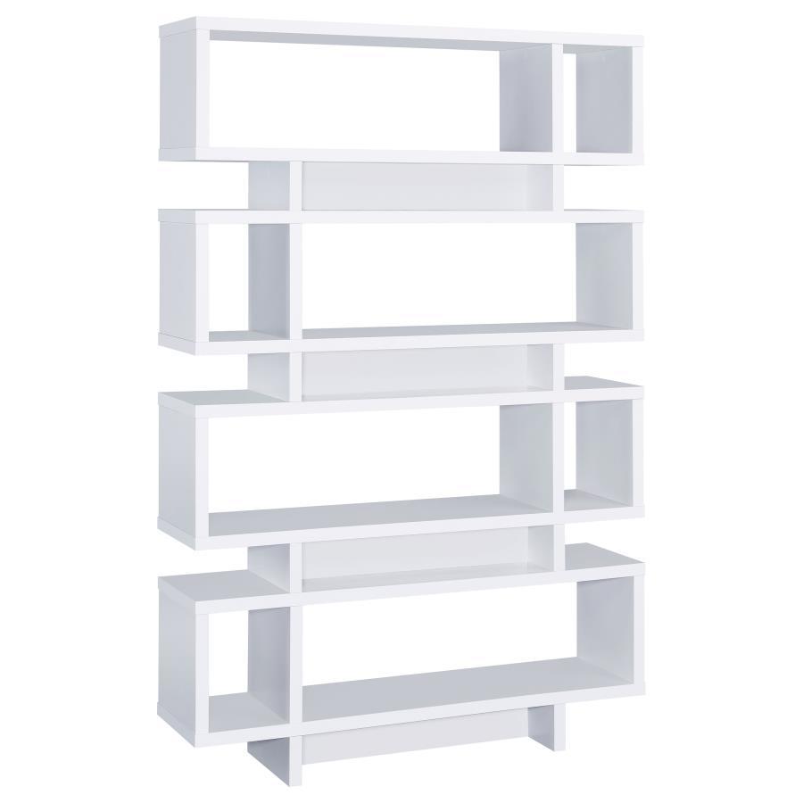 Coaster - 4-tier Open Back Bookcase