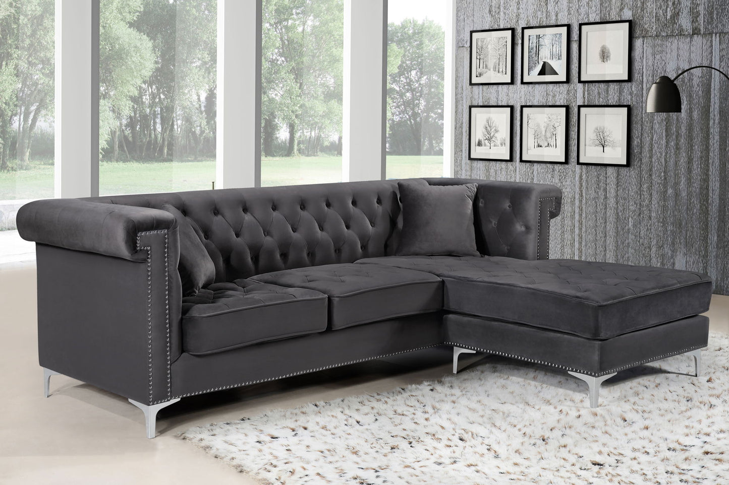 Damian - 2 Piece Reversible Sectional