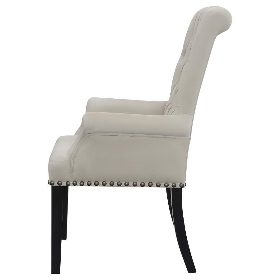 Alana - Arm Chair - White