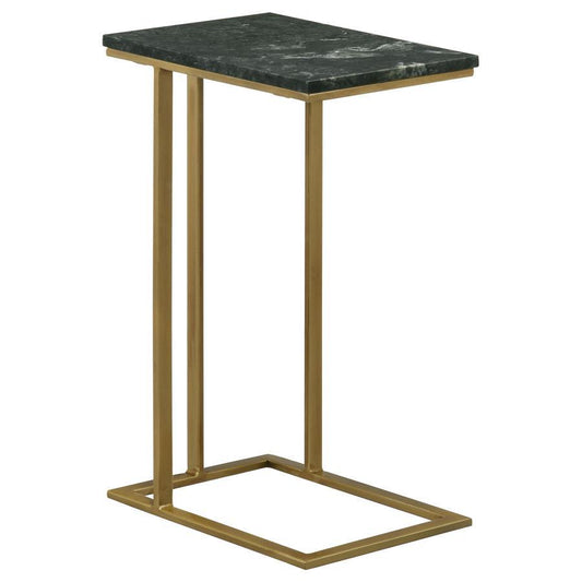 Vicente - C-shape Accent Table - Green