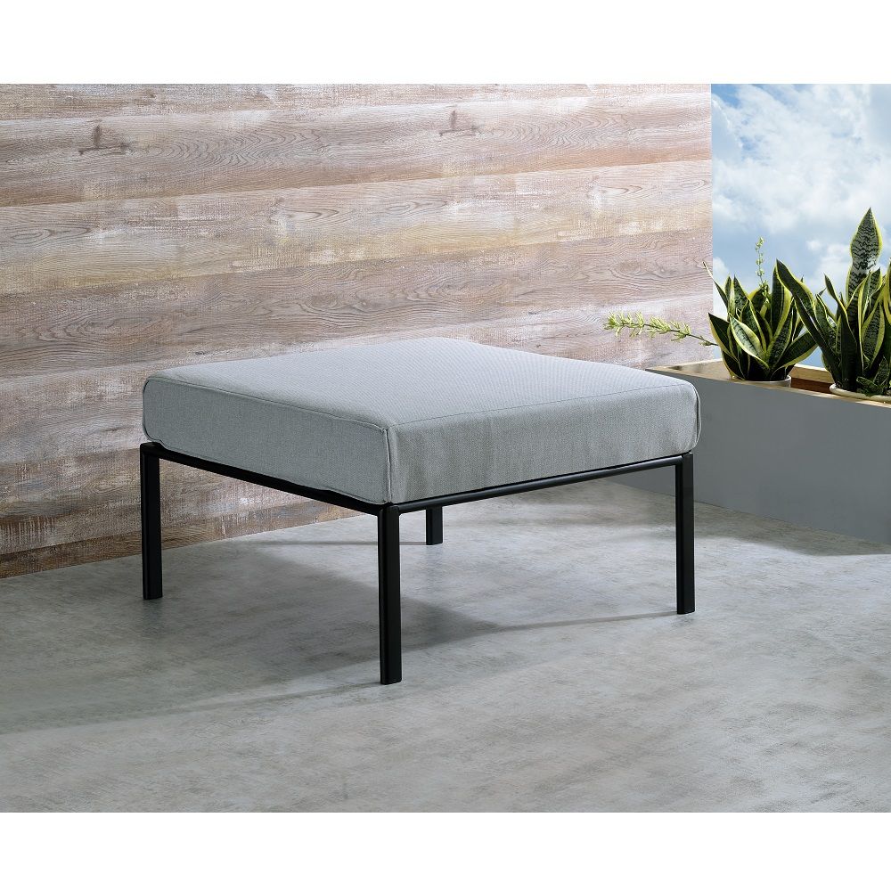 Rajni - Patio-Ottoman - Antique White Finish