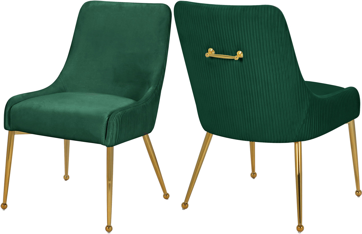 Ace - Dining Chair with Gold Legs (Set of 2)