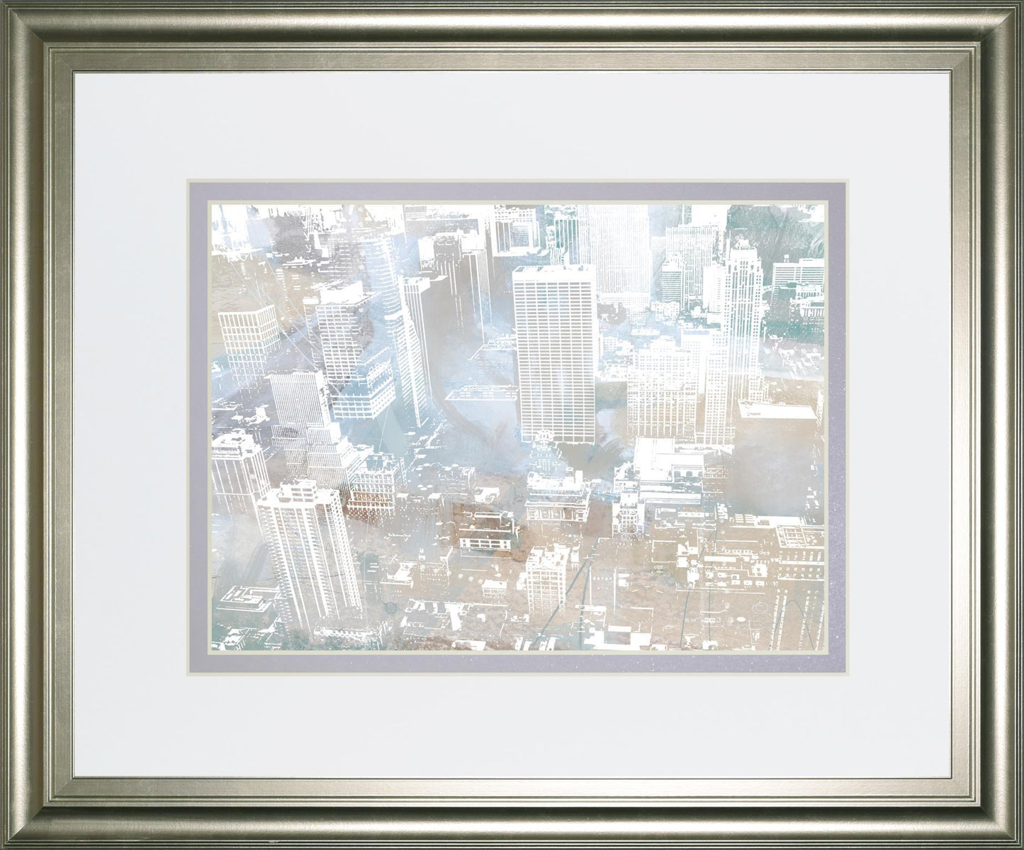 Empire View II By DanMeneely 34x40 - Pearl Silver