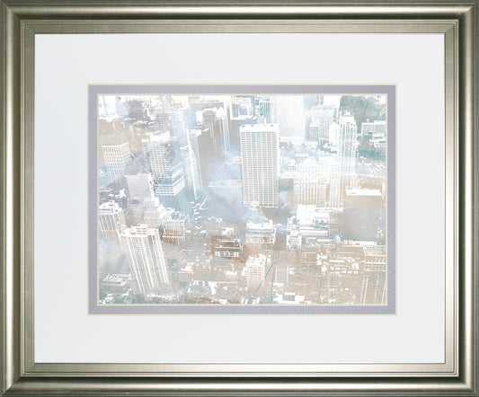 Empire View II By DanMeneely 34x40 - Pearl Silver