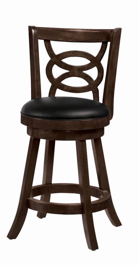 Coaster - Swivel Stools with Upholstered Seat (Set of 2)