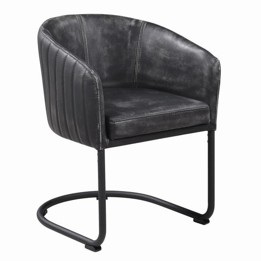 Banner - Upholstered Dining Chair - Black