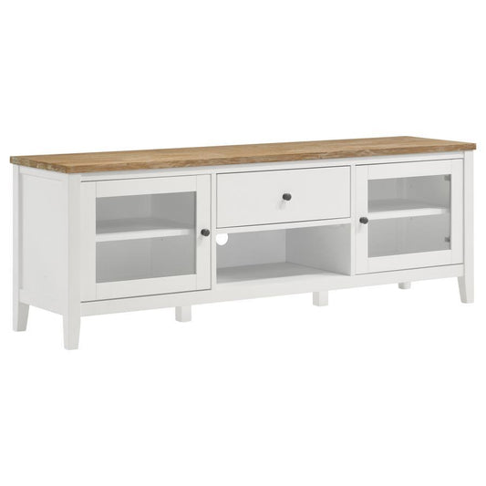 TV Console - White - Wood