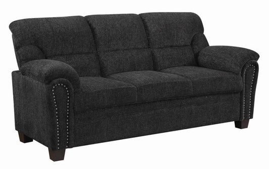 Clemintine - Upholstered Sofa with Nailhead Trim