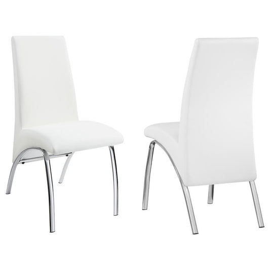 Bishop - Upholstered Side Chair (Set of 2) - White