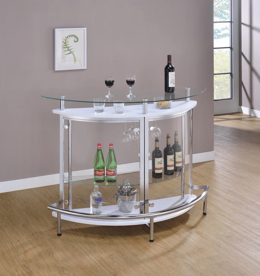 Coaster - 2-tier Bar Unit