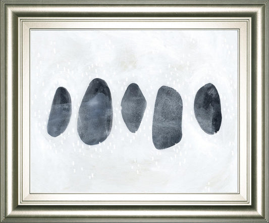 Stone Collection II By Emma Scarvey 22x26 - Dark Gray