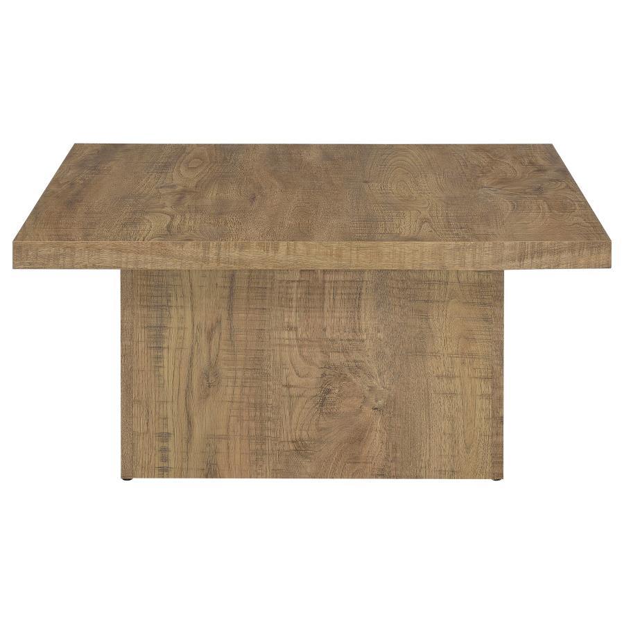 Square Coffee Table - Dark Brown