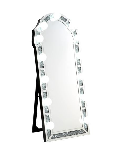 Noralie - Accent Floor Mirror - Mirrored