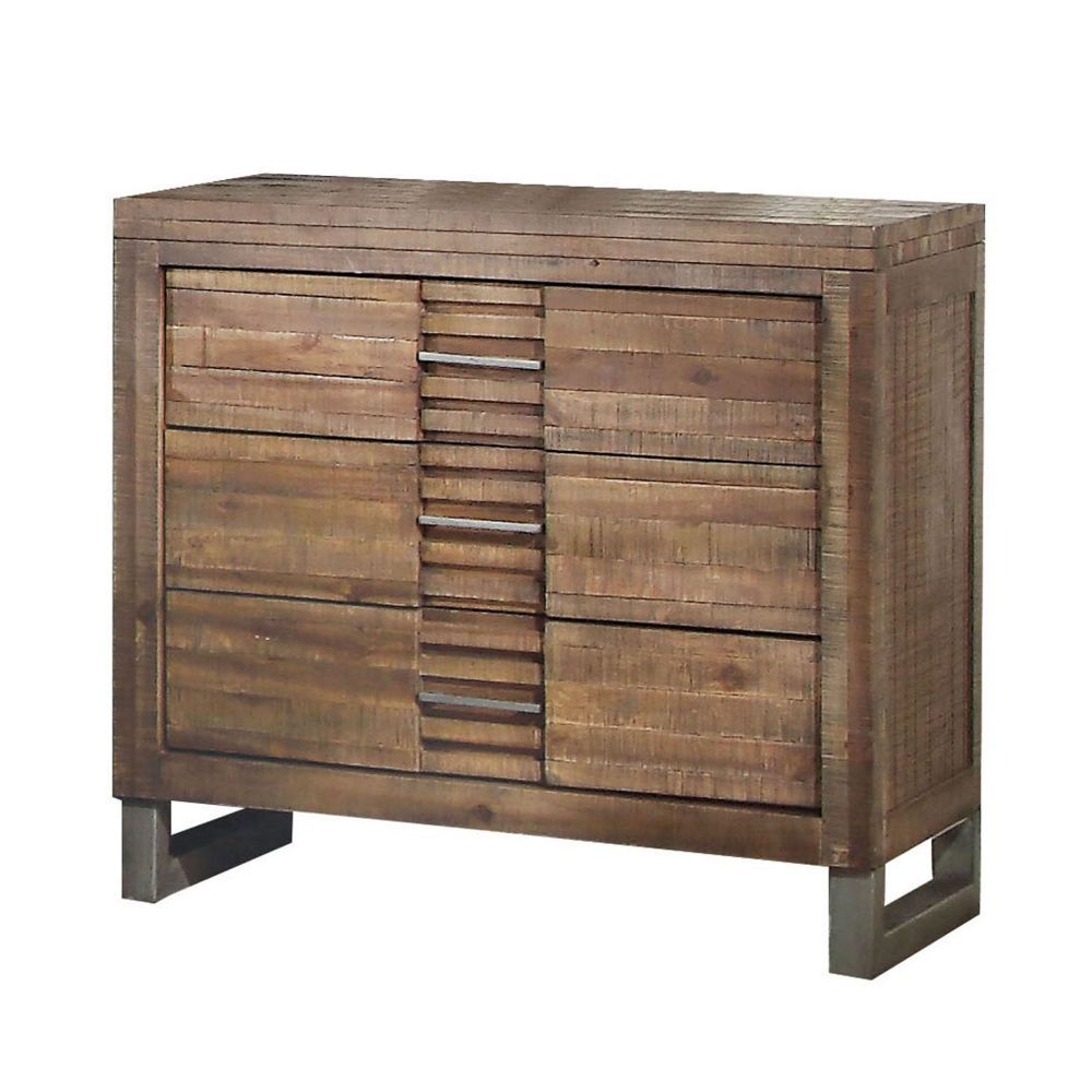 Andria - Nightstand - Reclaimed Oak