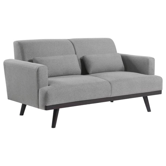 Blake - Loveseat - Pearl Silver