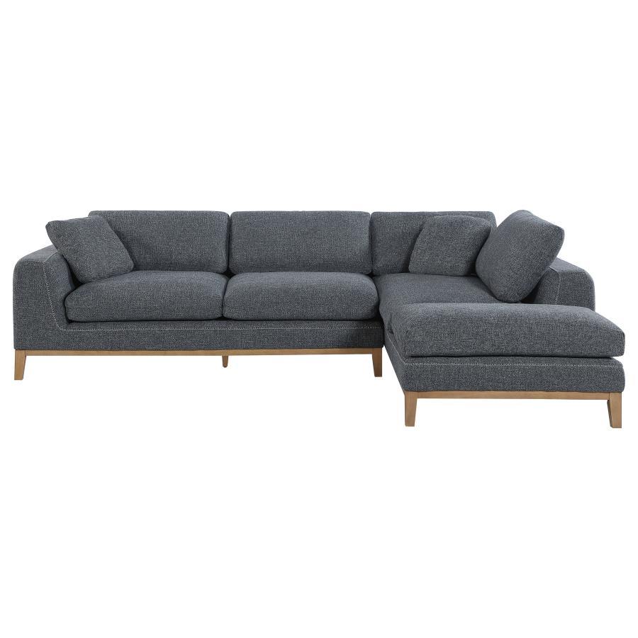 Persia - 2-piece Modular Sectional - Gray