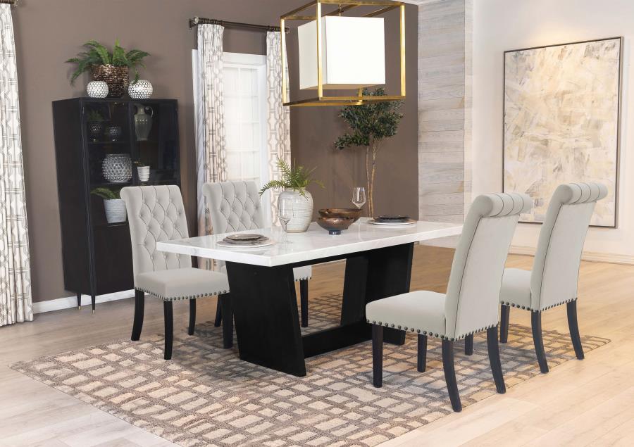 Osborne - 5 Piece Dining Room Set - Beige