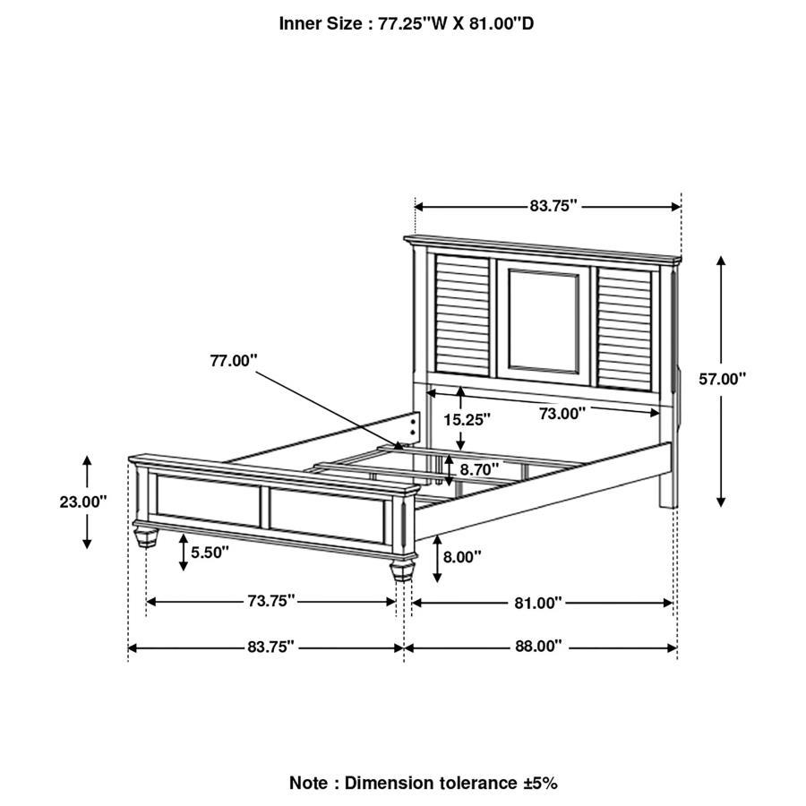 Franco - Panel Bed