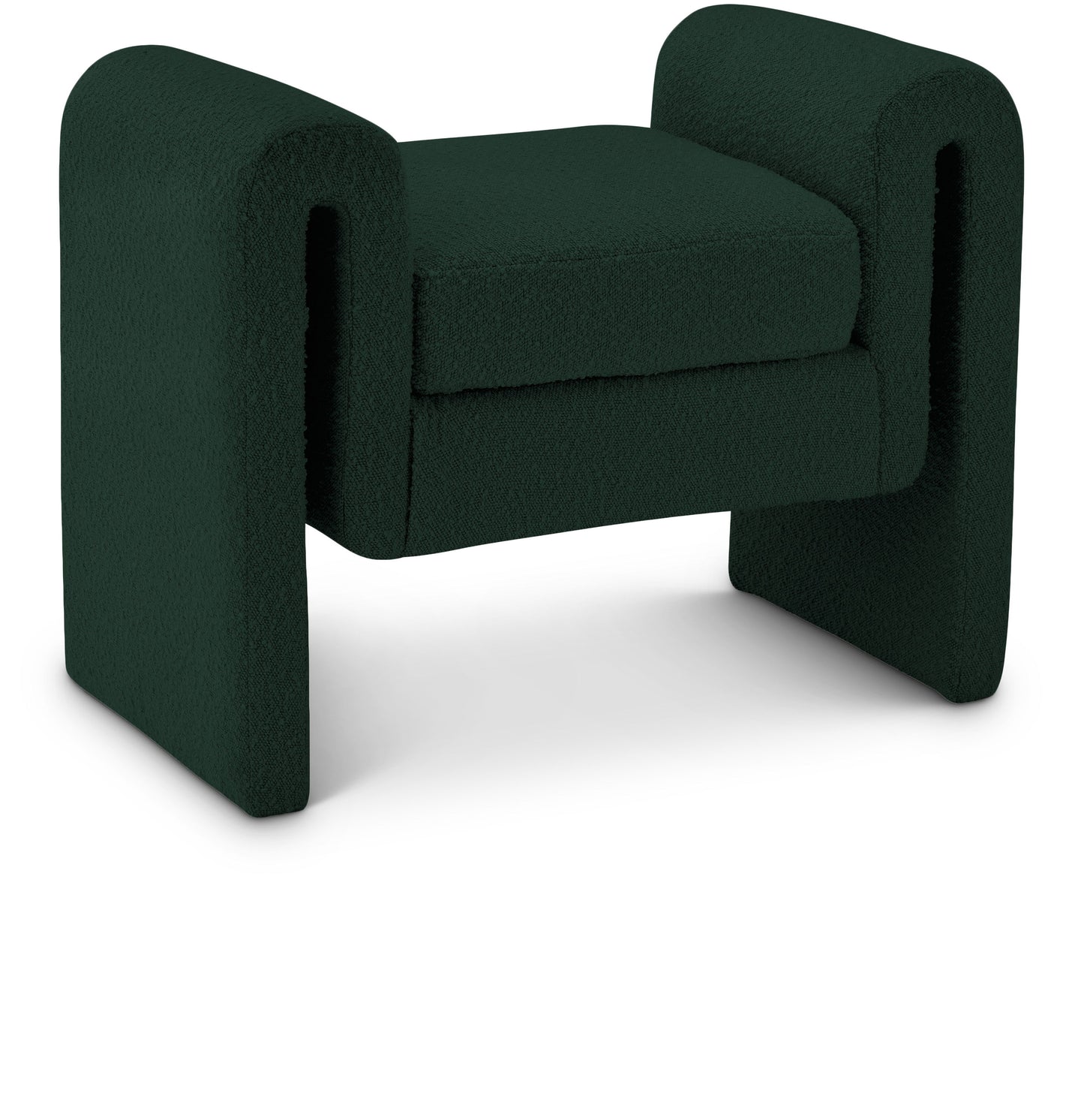 Stylus - Bench - Green - Fabric