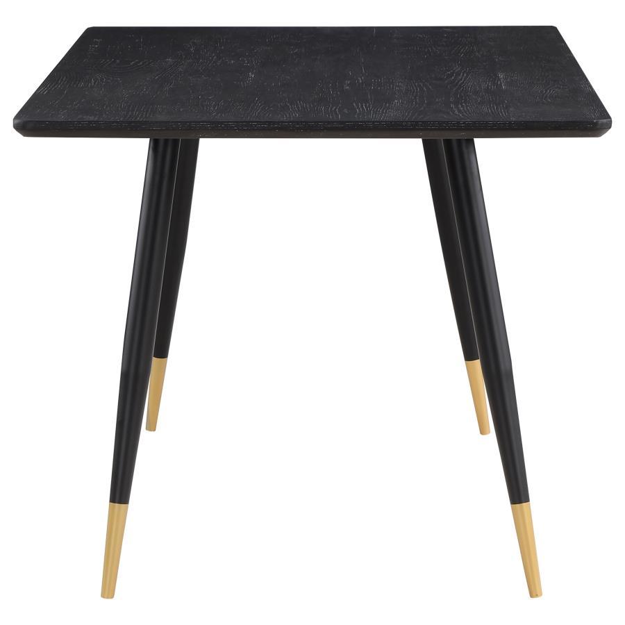 Dining Table - Black / Gold