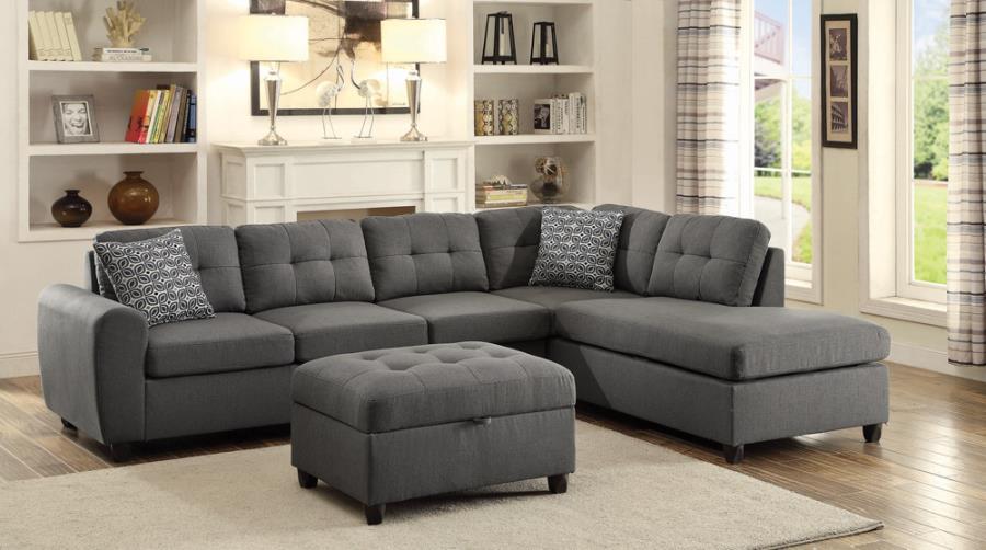 Stonenesse - Sectional - Grey - Sectional