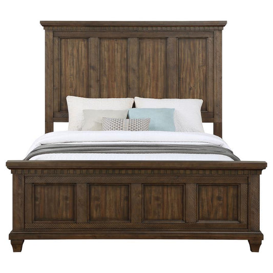 Bennington - Queen Panel Bed - Brown