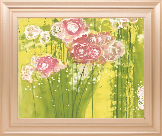 Spring Garden By Clusiau, A.C. - Framed Print Wall Art