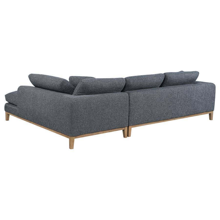 Persia - 2-piece Modular Sectional - Gray