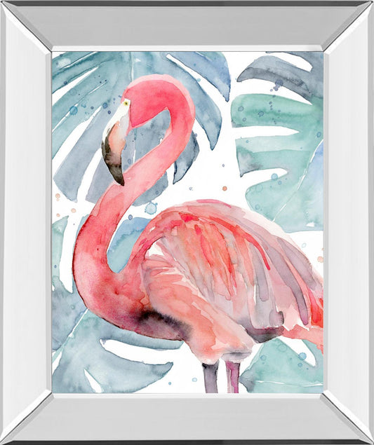 Flamingo Splash II By Annie Warren - Pink