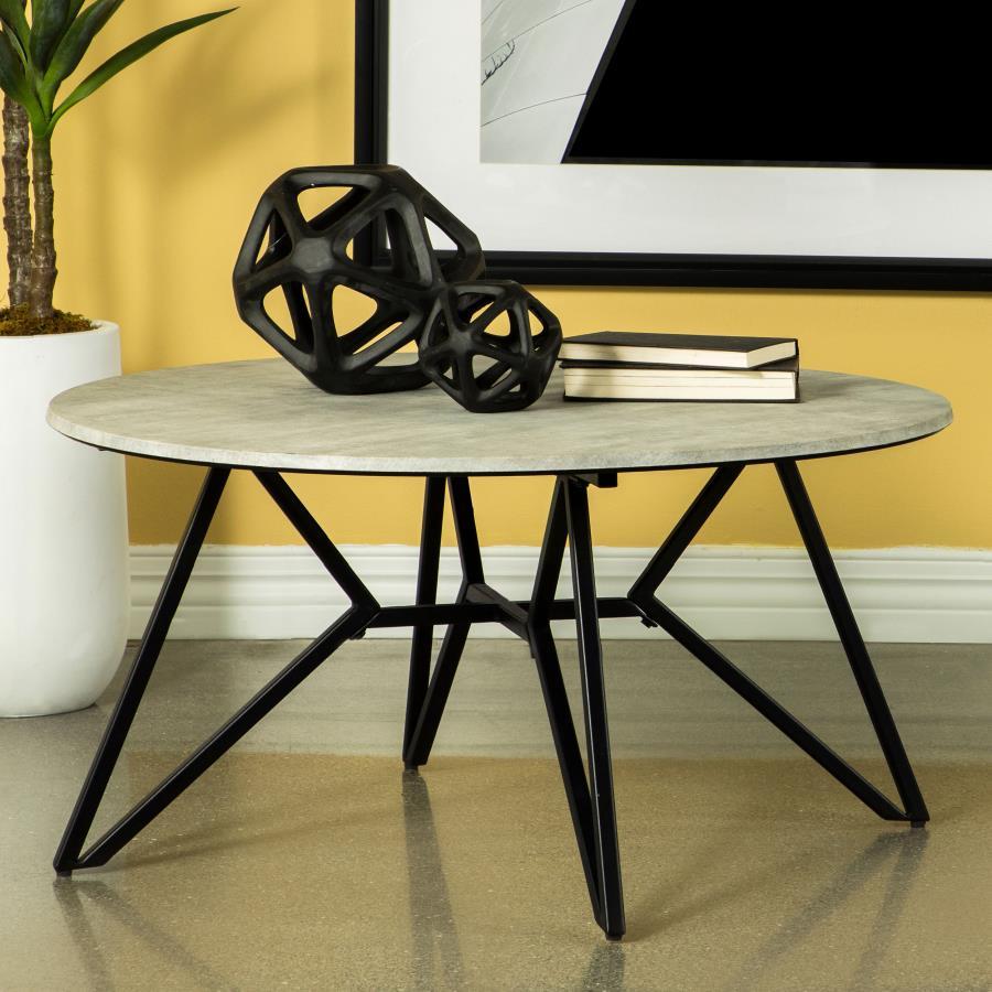 Hadi - Coffee Table Hairpin - Legs - Gray