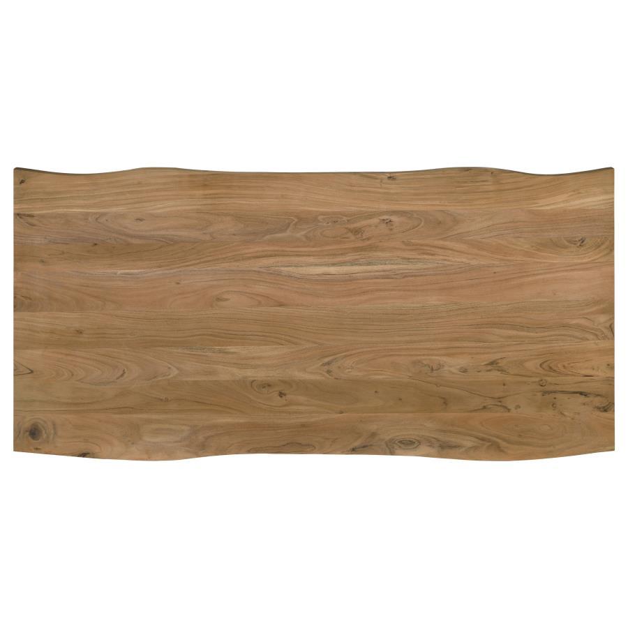 Dining Table - Natural Acacia / Black