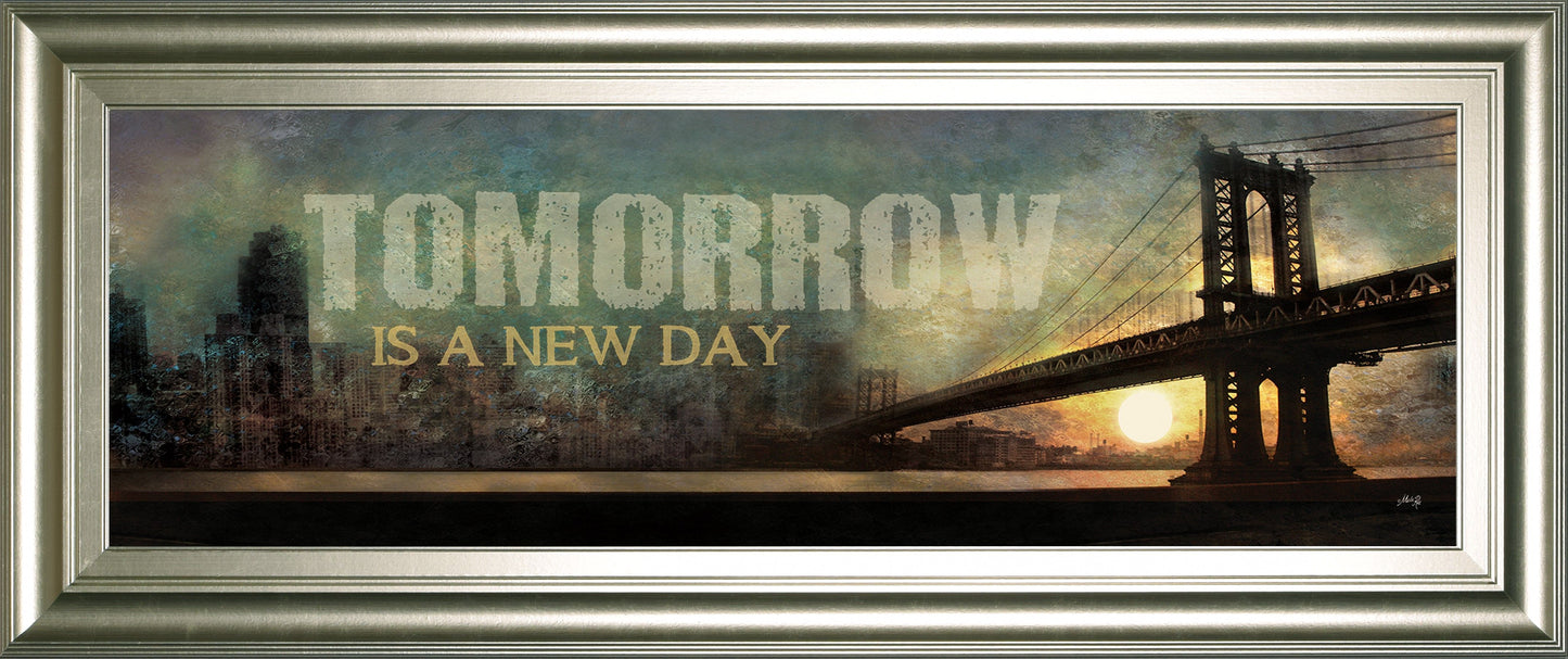 Tomorrow Is A New Day By Marla Rae - Dark Gray