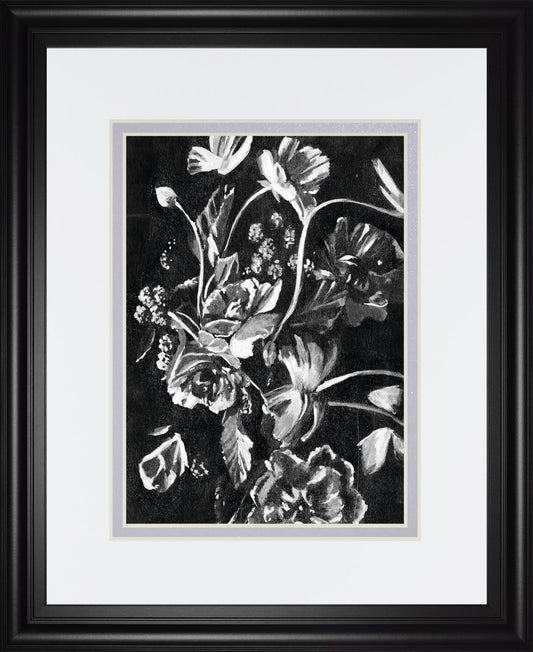Enchanted Bloom I By Annie Warren 34x40 - Black