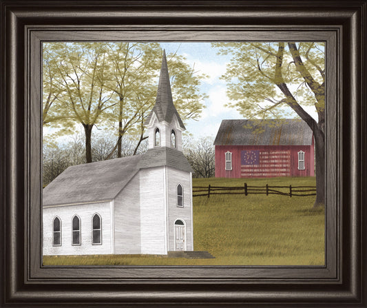Faith And Freedom By Billy Jacobs - Framed Print Wall Art