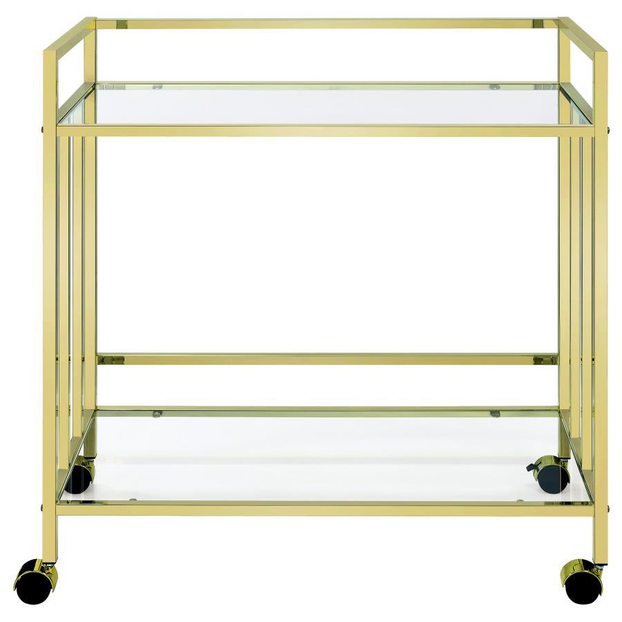 Cara - Serving Cart - Yellow