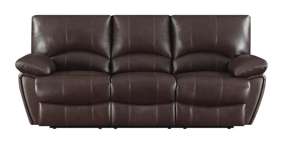 Clifford - Pillow Top Arm Motion Sofa - Brown