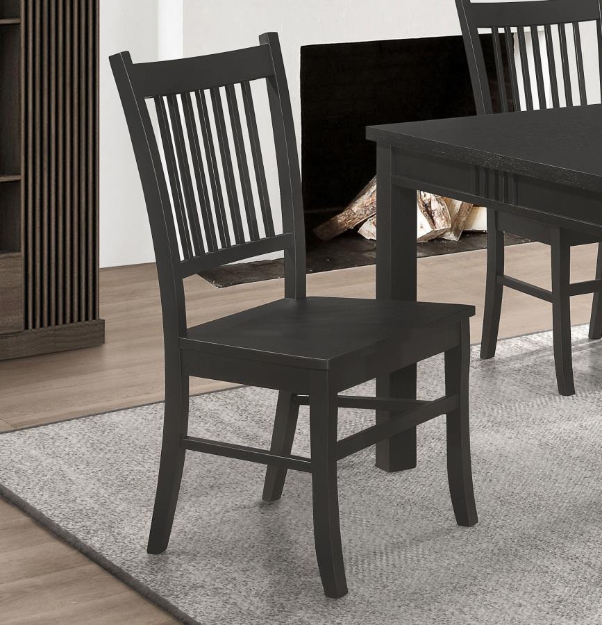 39" Dining Chair (Set of 2) - Black