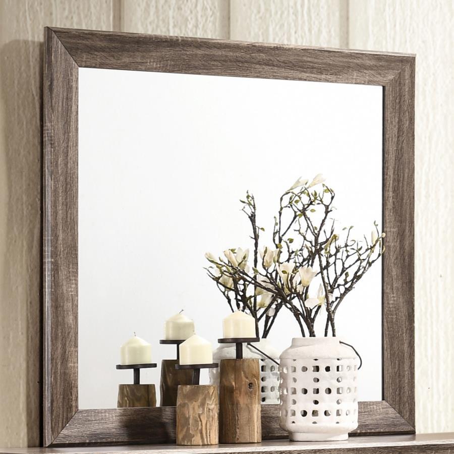 Kauffman - Mirror - Light Brown