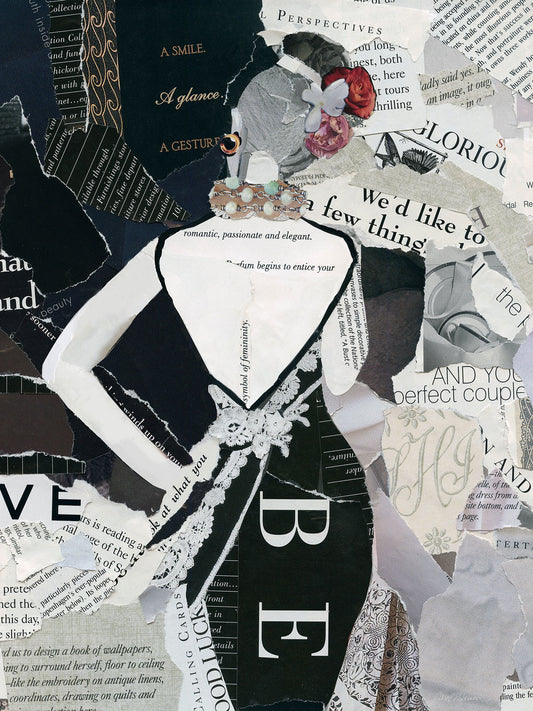 Framed Small - Fashion Mosaic II By Carol Robinson