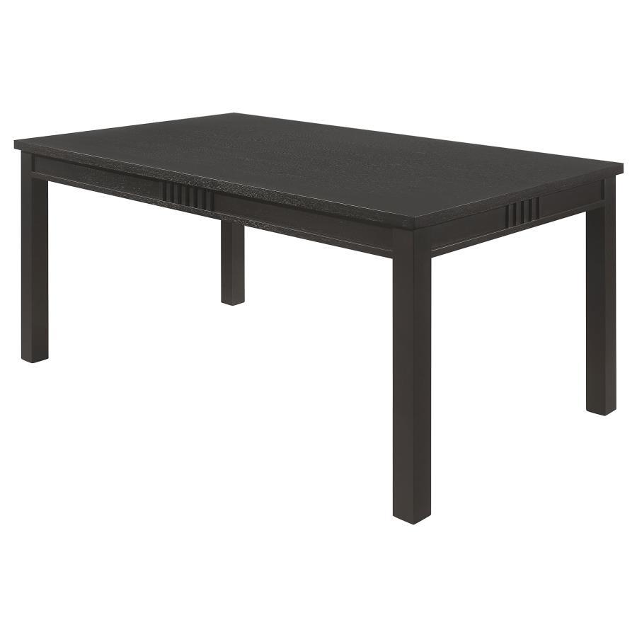 Dining Table - Black - Wood