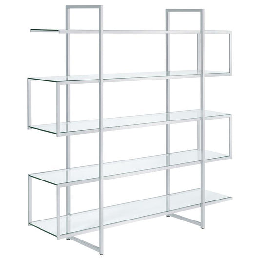 Elmer - 5-Shelf Bookcase - White